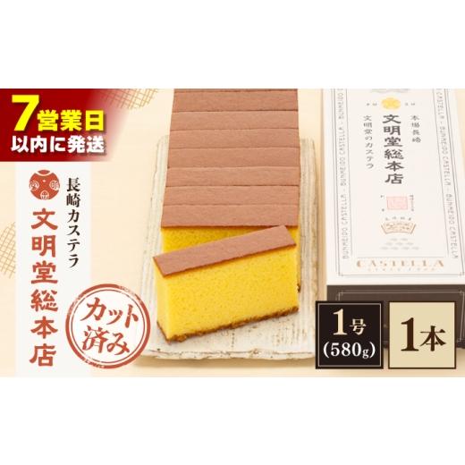 ふるさと納税 菓子 カステラ 長崎県 佐々町 こだわりの逸品 長崎カステラ [1号](1号10切入×1本入) 文明堂総本店