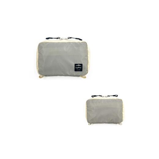 ふるさと納税 雑貨・日用品 石川県 羽咋市 ライトグレー oxtos(オクトス) 防災ポーチ 応急ケース ファーストエイドケース Sサイズ 救急箱 救急バッグ 防災グ…
