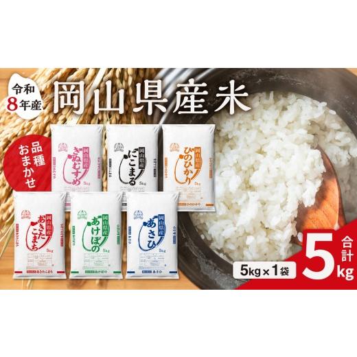 ふるさと納税 米 岡山県 備前市 白米 岡山県産米 5kg (5kg×1袋) 5kg 5kg×1袋 ( 寄付金額:12,000円 )