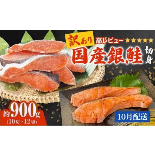 ふるさと納税 魚貝類 鮭 宮城県 石巻市 10月配送 [訳あり] 産地直送 国産銀鮭 定塩切身 0.9kg 冷凍 銀鮭 切り身 サケ 家庭用 塩鮭 宮城県 石巻市 10月配送