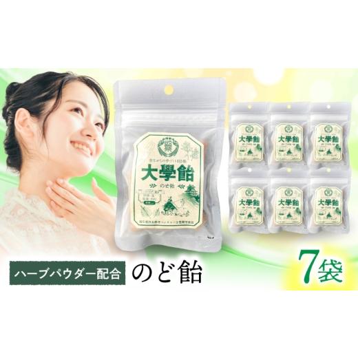 ふるさと納税 飴(あめ) 岐阜県 岐阜市 大学飴 7袋入り のど飴 飴 キャンディー 岐阜市 / コスメヘルス