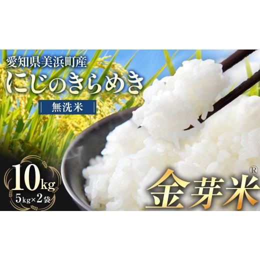 ふるさと納税 無洗米 愛知県 美浜町 金芽米 愛知県 美浜町産 にじのきらめき 5kg×2袋 無洗米|きんめまい 米 お米 5kg おにぎり 弁当 栄養 白米 玄米 精米 …