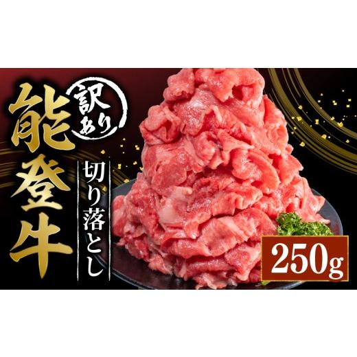 ふるさと納税 牛肉 炒め物 石川県 羽咋市 訳あり 能登牛 切り落とし 250g とろける 食感 ブランド和牛 簡易包装 冷凍 石川 羽咋 能登 国産 能登半島 災害支援 …