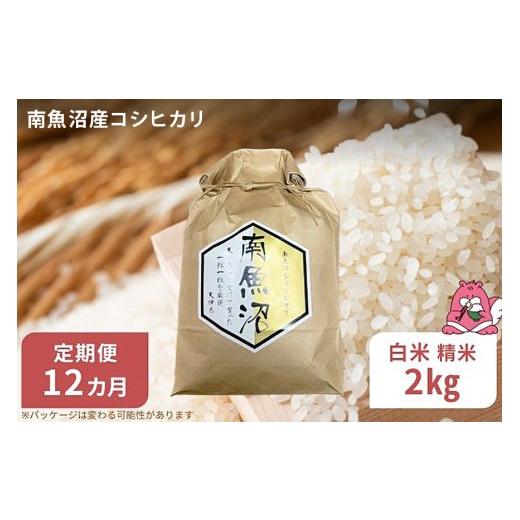 ふるさと納税 米 コシヒカリ 新潟県 湯沢町 令和8年産 12か月定期便 白米2kg/12回 越後湯沢産 南魚沼産 コシヒカリ 豪雪を源とする水の恵み 湯沢産 コシヒカ…