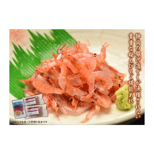 ふるさと納税 エビ 静岡県 静岡市 静岡の海鮮・海産物(魚介類) 駿河湾の海の幸 生桜えび×2 干し桜えび×1 セット 配送不可:離島