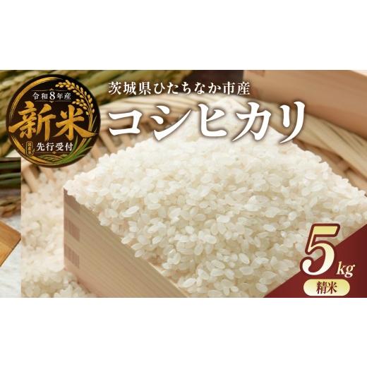 ふるさと納税 米 コシヒカリ 茨城県 ひたちなか市 令和8年産 コシヒカリ 精米 5kg 茨城県ひたちなか市産 | コシヒカリ こしひかり 米 お米 おこめ こめ 白米 …