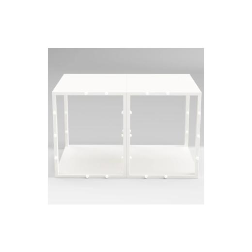 ふるさと納税 家具 奈良県 奈良市 ベッド ダブル ダブルベッド 耐震ベッドフレーム 家がつぶれても命を守る家具 シンプル 白 耐震 ベッドフレーム フレームの…