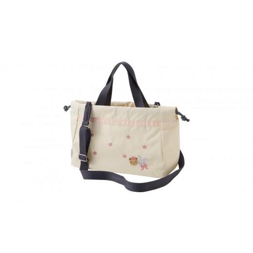 ふるさと納税 カバン ショルダーバッグ 兵庫県 神戸市 [LeSportsac × familiar]ショルダーバッグ アイボリー