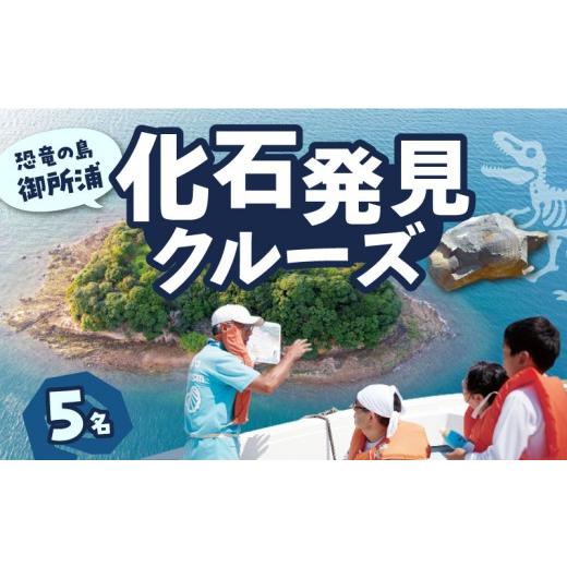 ふるさと納税 体験チケット 熊本県 天草市 S188-007_恐竜の島御所浦 化石発見クルーズ(5名) 5名