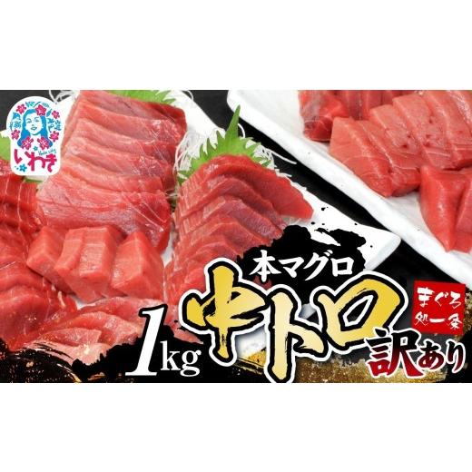 ふるさと納税 マグロ 福島県 いわき市 26年10月配送 訳あり まぐろ 1kg | マグロ 中トロ 約6〜8人前 本まぐろ 解凍レシピ付 鮪 福島県 いわき市 海鮮丼 刺身 …