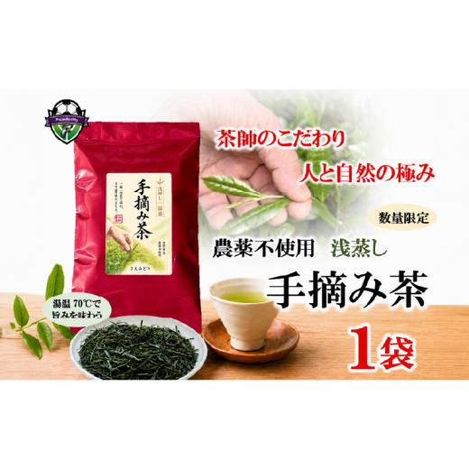ふるさと納税 お茶類 緑茶(茶葉・ティーバッグ) 静岡県 藤枝市 人 と 自然 の 極み の 手摘み茶 浅蒸し さえみどり 50g 緑茶 静岡県産 日本茶 お茶 茶 茶葉 …