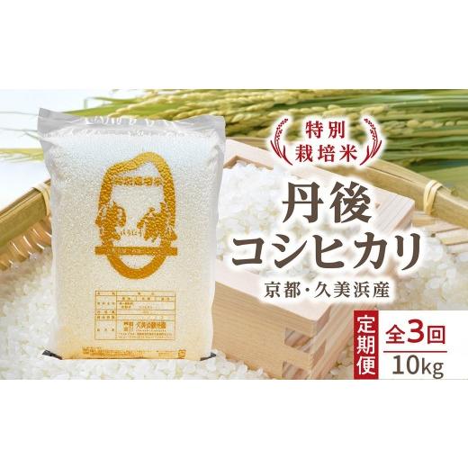 ふるさと納税 米 コシヒカリ 京都府 京丹後市 3回定期便 特別栽培米 コシヒカリ『豊饒』 10kg (真空パック)(2026年10月上旬〜発送) 久美浜観光園 特別栽…