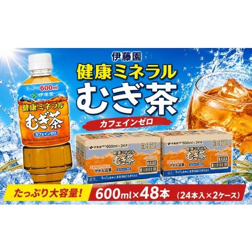 ふるさと納税 お茶類 神奈川県 厚木市 伊藤園 健康ミネラルむぎ茶 計48本 600ml × 24本 2ケース 麦茶 防災 茶 ペットボトル 飲料 生活必需品 非常用 災害対…