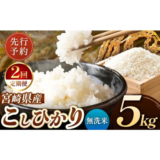 ふるさと納税 米 コシヒカリ 宮崎県 五ヶ瀬町 定期便2回 令和8年産 こしひかり 5kg (無洗米) 宮崎県産 | 米 こめ お米 おこめ 精米 無洗米 宮崎県 五ヶ瀬町…