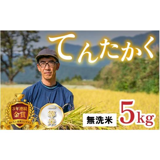 ふるさと納税 米 福井県 大野市 令和8年産 新米 越前大野産 一等米 帰山農園の「てんたかく」5kg 無洗米 無洗米 5kg | 16,000円