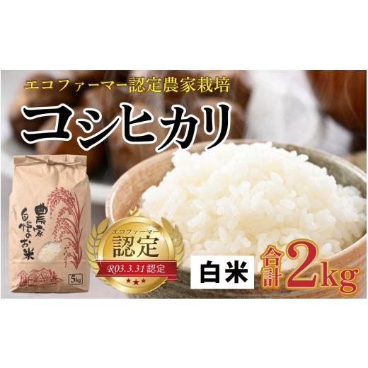 ふるさと納税 米 コシヒカリ 福井県 大野市 先行予約 令和8年産 新米 有機栽培 越前大野産 エコファーマー認定農家栽培 こしひかり2kg(白米) 2026年10月よ…