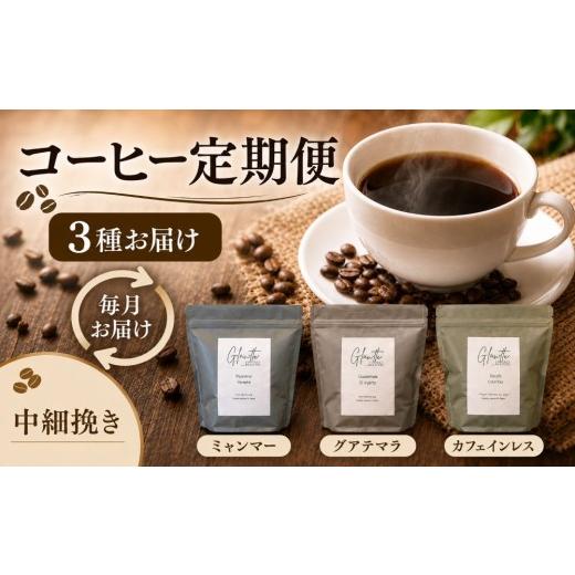 ふるさと納税 コーヒー コーヒー豆 岐阜県 北方町 glowth coffee お試しコーヒー 中細挽き 定期便 3回 | コーヒー 珈琲 コーヒー豆 アイスコーヒー エスプレッ…