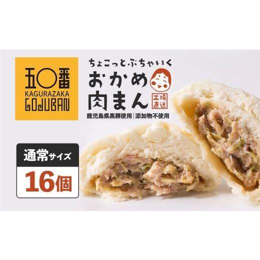 ふるさと納税 惣菜・レトルト 冷凍 鹿児島県 大崎町 チョイスメルマガ限定寄附額 神楽坂五〇番 おかめ肉まん 16個セット