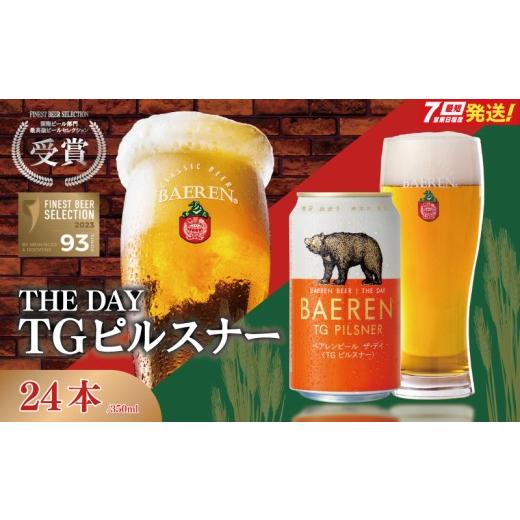 ふるさと納税 ビール 地ビール 岩手県 盛岡市 国際コンテストカテゴリ1位 クラフトビール 350ml 24本 ザ・デイ TGピルスナー セット ドイツ国際コンテスト1位…