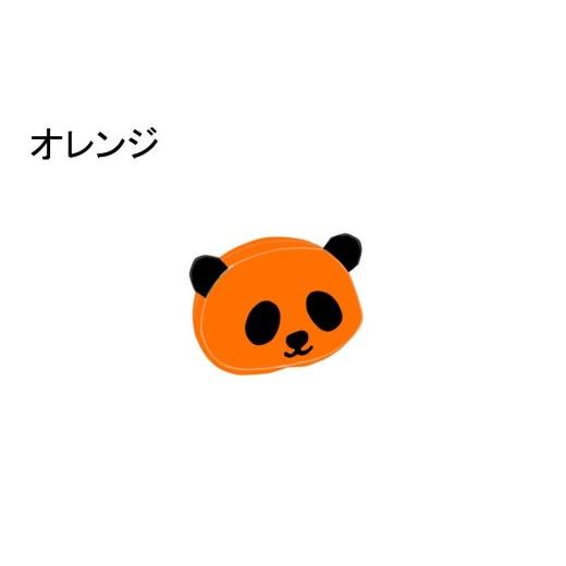 ふるさと納税 小物 大分県 国東市 クロッツバッグ 防水素材 パンダポーチS オレンジ_2673R-6 オレンジ