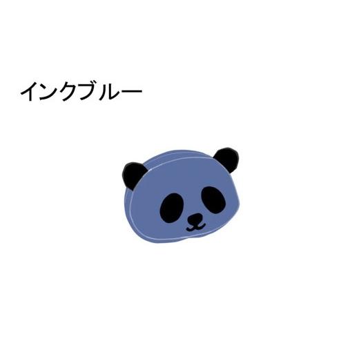 ふるさと納税 小物 大分県 国東市 クロッツバッグ 防水素材 パンダポーチS インクブルー_2673R-15 インクブルー