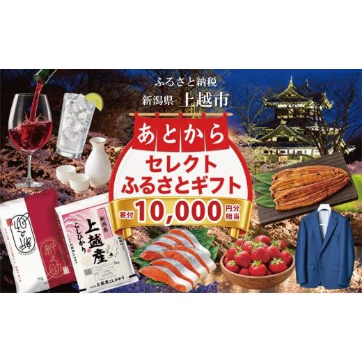 ふるさと納税 ポイント 新潟県 上越市 上越市 あとからセレクトふるさとギフト 寄附10,000円相当