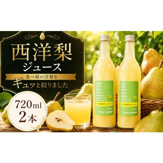 ふるさと納税 果汁飲料 岩手県 盛岡市 9/7まで受付 西洋梨ジュース 720ml×2本 西洋梨 洋梨 梨 砂糖不使用 保存料不使用 梨ジュース ジュース ストレート 10…