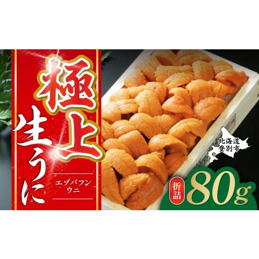 ふるさと納税 ウニ 北海道 登別市 極上 エゾバフンウニ 折詰 80g 配送期間B:10月下旬〜11月下旬迄 | エゾバフンウニ 折り詰め うに 高級 ウニ 雲丹 生ウニ エ…
