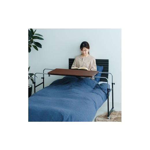 ふるさと納税 家具 インテリア・寝具・収納 兵庫県 姫路市 高さ幅調整マルチテーブル キャスター付きテーブル ルーモ ウッド(WD) ウッド