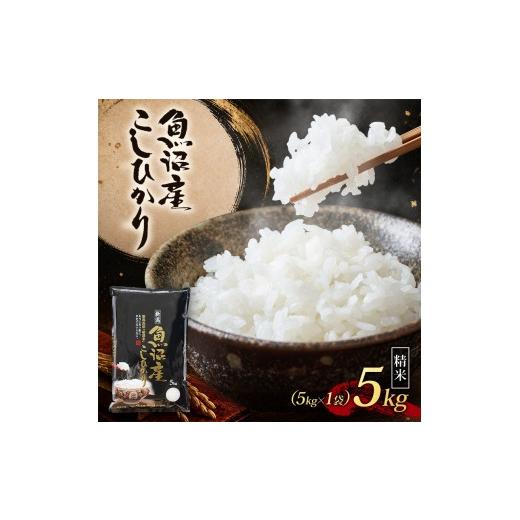 ふるさと納税 米 コシヒカリ 新潟県 魚沼市 令和8年産 先行予約 魚沼産コシヒカリ 精米 5kg(5kg×1)