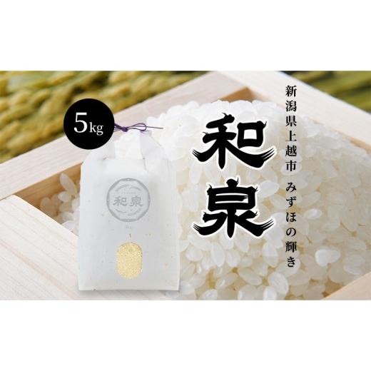ふるさと納税 米 新潟県 上越市 先行予約 新米 令和8年 新潟県 上越産 みずほの輝き 5kg 5キロ 和泉 ワイズファーム 上越市 精米 米 ギフト 喜ばれる