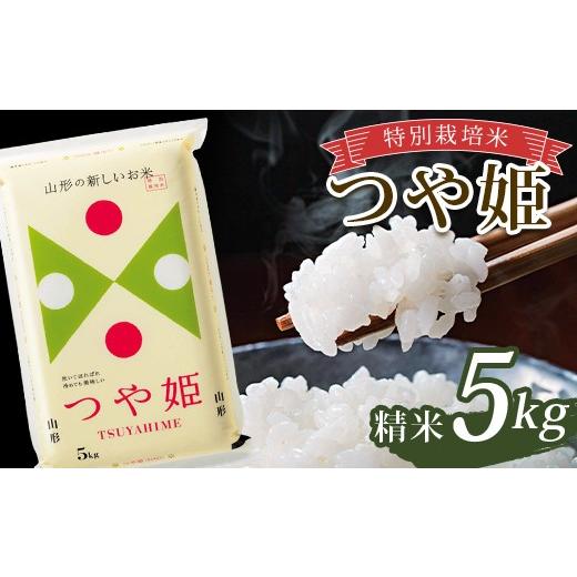 ふるさと納税 米 つや姫 山形県 南陽市 令和7年産 特別栽培米 つや姫 (精米) 5kg 山形県南陽市産 米 白米 ご飯 農家直送 山形県 南陽市 2362-A