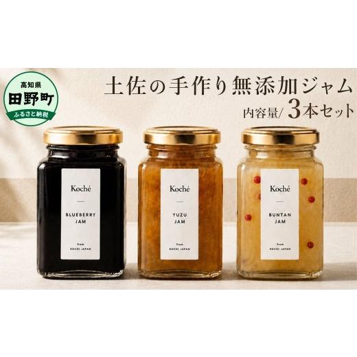 ふるさと納税 ジャム ブルーベリー 高知県 田野町 土佐の手作り無添加ジャム 3種セット ブルーベリー ゆず 文旦 各140g 果物 フルーツ 無添加 朝食 食パン ト…