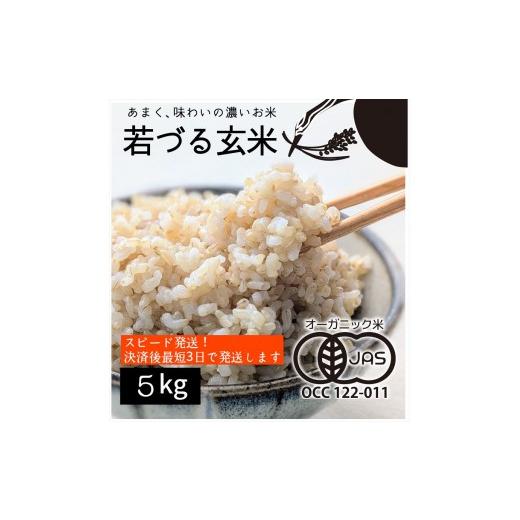 ふるさと納税 玄米 兵庫県 多可町 有機JAS 多可町産 きぬむすめ 玄米 5kg 農園若づる 有機栽培 オーガニック アイガモ 合鴨農法 無農薬 無化学肥料 即納 138…