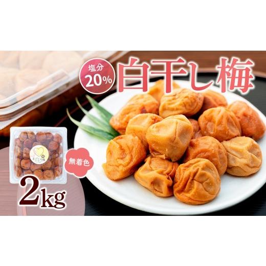 ふるさと納税 加工品等 梅干 和歌山県 白浜町 白干し梅 2kg 塩分 20%[TR15w]