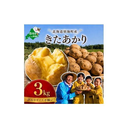 ふるさと納税 野菜類 じゃがいも 北海道 別海町 発送時期が選べる 北海道産 新じゃが きたあかり じゃがいも 3kg (8月発送) ( きたあかり じゃがいも 新じ…