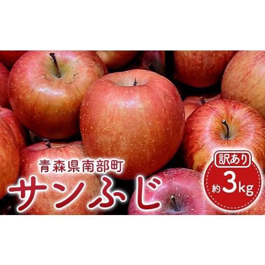 ふるさと納税 りんご 青森県 南部町 訳あり サンふじ 約3kg (9〜12玉) 村井青果 青森県産 りんご リンゴ 林檎 アップル フルーツ 果物 ご家庭用 規格外 旬 …