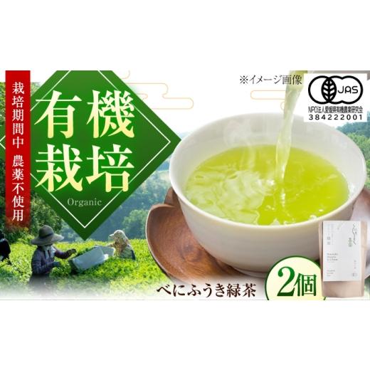 ふるさと納税 お茶類 緑茶(茶葉・ティーバッグ) 愛媛県 内子町 オーガニックのべにふうき緑茶 (85g×2個) 愛媛県内子町/にのらく茶園