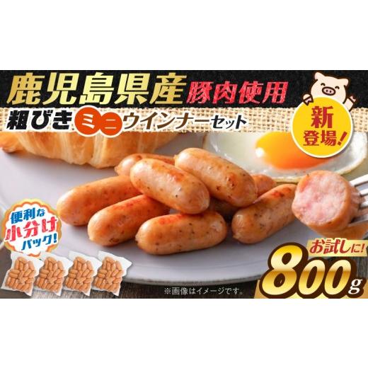 ふるさと納税 肉 ソーセージ 鹿児島県 鹿児島市 一口でぱくっとミニウインナー 200g×4P K161-030_01