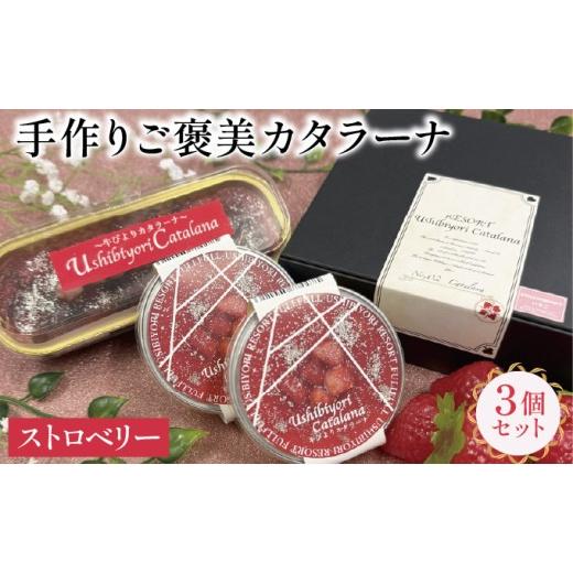 ふるさと納税 菓子 プリン 福井県 敦賀市 牛びより カタラーナ(ストロベリー) セット 063-a005