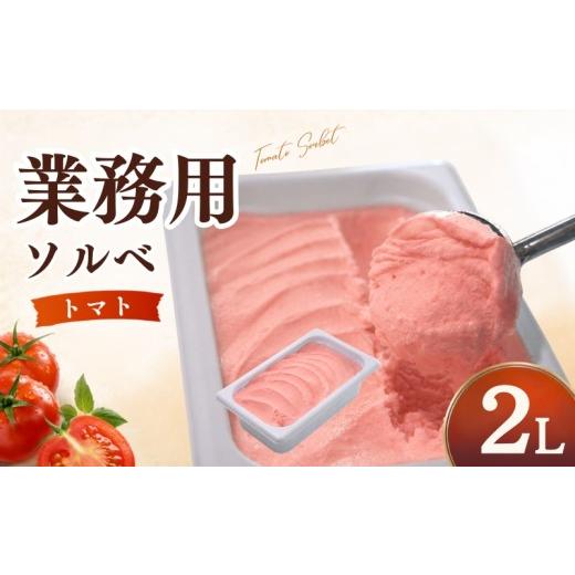ふるさと納税 アイス・ヨーグルト シャーベット 岩手県 盛岡市 家族やみんなで楽しめる たっぷり2L トマト ソルベ 乳 不使用 スイーツ ご当地 人気 冷凍 工房…
