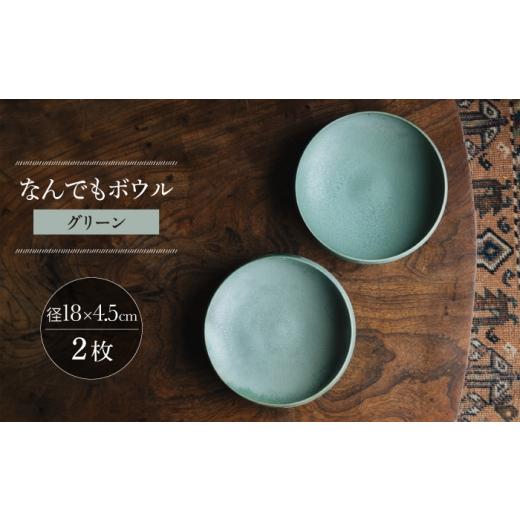 ふるさと納税 食器・グラス セット 長崎県 波佐見町 波佐見焼 なんでもボウル グリーン 2枚セット イロドリ