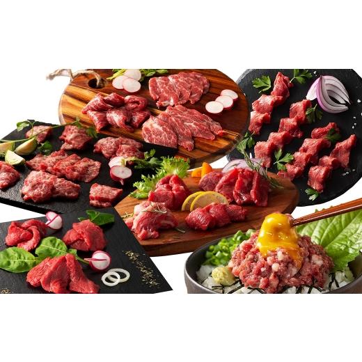 ふるさと納税 馬肉 熊本県 熊本市 R8年熊本地震復興支援 熊本特産 厳選ふじ馬刺し6種セット ( ふじ馬刺し大トロ ・ 中トロ ・ ヒレ ・ ランプ ・ 上赤身 ・ …