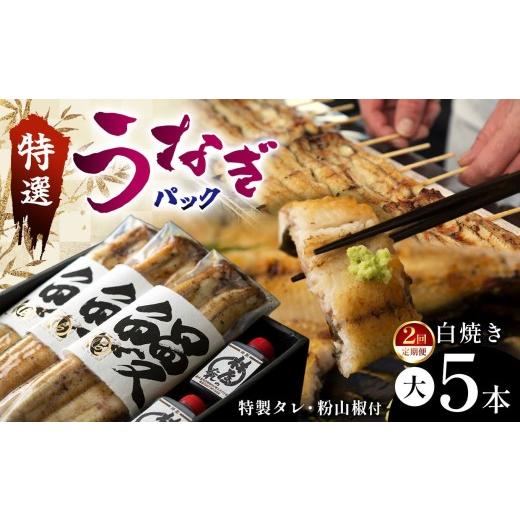 ふるさと納税 うなぎ 栃木県 那珂川町 定期2回 特選うなぎパック5本セット タレ、粉山椒付 | 特選うなぎ 贅沢うなぎ 5本セット 高級うなぎ 肉厚 炭火焼うな…