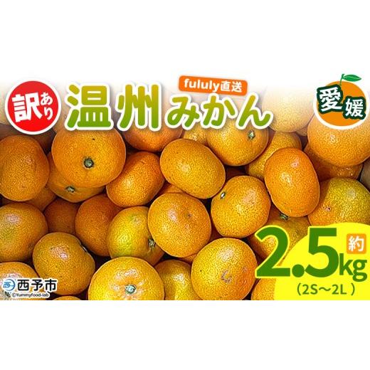 ふるさと納税 果物類 みかん 愛媛県 西予市 fululy直送 温州みかん 訳あり 約2.5kg(2S〜2L) ワケアリ サイズ混合 果物 フルーツ 蜜柑 うんしゅうみかん ウ…