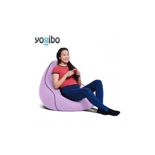 ふるさと納税 ファッション 大阪府 岸和田市 ビーズクッション ヨギボー ラウンジャー ラベンダー Yogibo Lounger 1人掛け 背もたれ パーソナルチェア 洗える…
