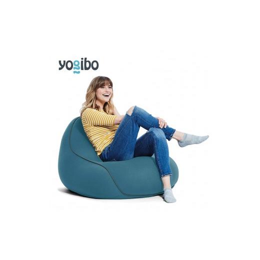 ふるさと納税 ファッション 大阪府 岸和田市 ビーズクッション ヨギボー ラウンジャー ダークミント Yogibo Lounger 1人掛け 背もたれ ローソファ パーソナル…
