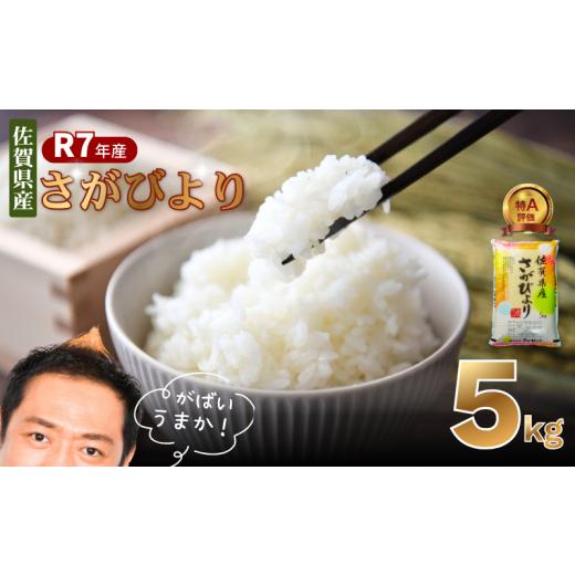 ふるさと納税 米 さがびより 佐賀県 佐賀市 令和7年 佐賀県産「さがびより」5kg:B110-065 さがびより・5kg