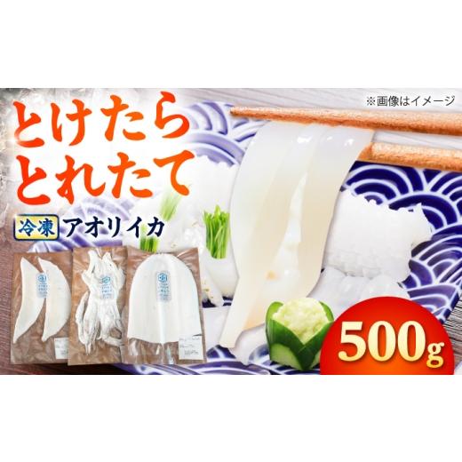 ふるさと納税 イカ 長崎県 小値賀町 とけたらとれたて アオリイカ (下処理・瞬間冷凍済み)1杯(500g以上)小分け 長崎県 小値賀町