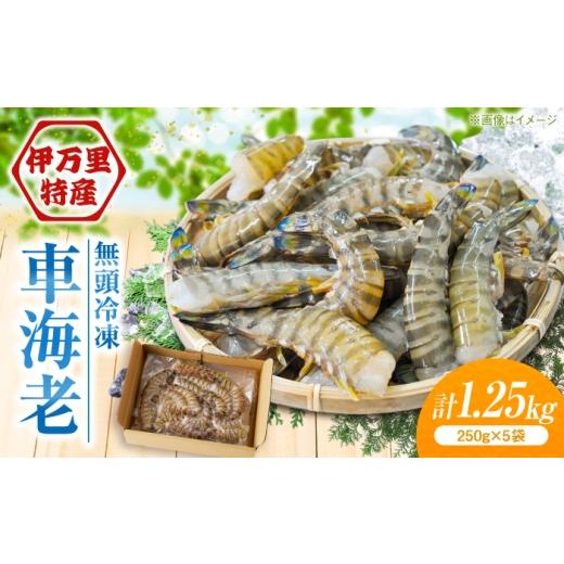 ふるさと納税 エビ 車エビ 佐賀県 - 加熱用 伊万里特産 無頭冷凍車海老 計1.25kg(250g×5袋)/ 海鮮 車エビ 海老 エビ えび 小分け エビフライ / 佐賀県 …